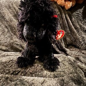 Ty Gigi Black Poodle Plush